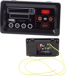 Panneau musical pour véhicule à batterie - 12 V