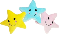 Coussin peluche en forme d’étoile 23 cm