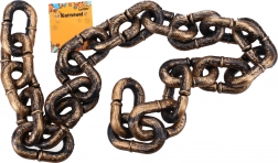 Chaîne dorée de carnaval 1 m