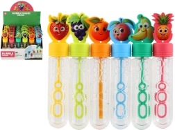 Bulles de savon fruits 15 cm – mix de 6 modèles