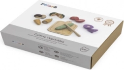 Ensemble en bois pour couper les légumes pour enfants