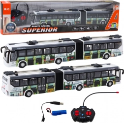 Trolleybus urbain télécommandé avec éclairage