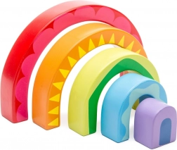 Arc-en-ciel en bois Le Toy Van Petilou pour enfants