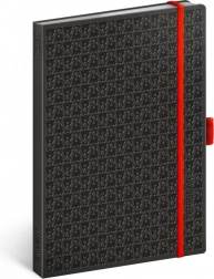 NOTIQUE carnet ligné TERIBEAR A5, noir, 15 × 21 cm