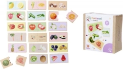Puzzle Montessori fruits et légumes