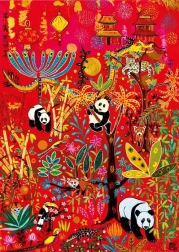 Puzzle pandas 1000 pièces MAGNOLIA