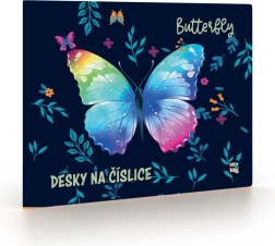 Plaques pour chiffres Papillon pour la première classe