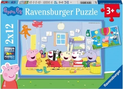 Peppa Pig : L’aventure de Peppa puzzle 2x12 pièces