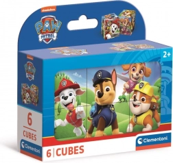 Cubes illustrés Paw Patrol – 6 cubes
