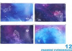 Pochette zippée A5 - Signe du zodiaque