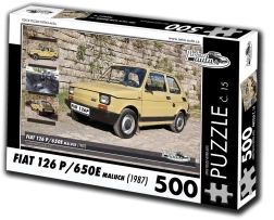 Puzzle Retro-voitures Fiat 126p Maluch (1987) – 500 pièces