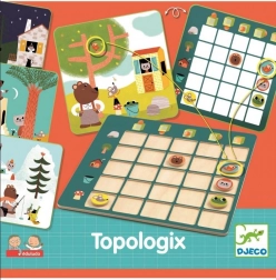 Jeu didactique DJECO Topologix pour apprendre les notions spatiales dès 4 ans