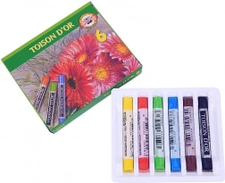 Craies pastels sèches artistiques KOH‑I‑NOOR, set de 6 couleurs