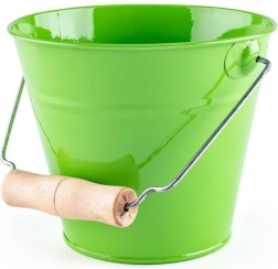 Seau de jardin WOODY – métal vert