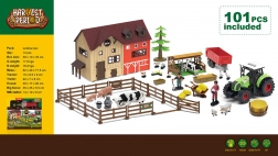 Méga set ferme avec tracteur et accessoires