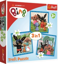Puzzle Bing Lapin - Amusement avec les amis