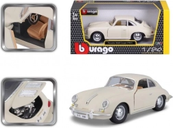 Bburago 1:24 Porsche 356B Coupé (1961) Ivoire
