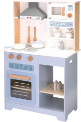 Cuisine pour enfants interactive en bois avec hotte