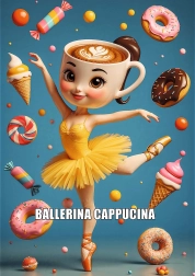 Puzzle Trefl BrainRots : Ballerina Cappucina 200 pièces