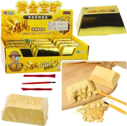 Brique d’or – fouilles archéologiques avec trésor caché