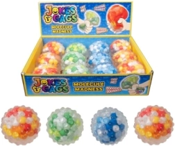Balle antistress collante avec billes de gel 7 cm