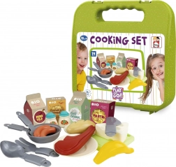Chicos Play & Go mallette de cuisine pour petits chefs