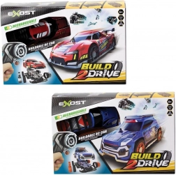 Voiture de course R/C Build2 Drive 1:24 avec recharge rapide