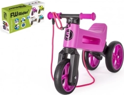 Draisienne Funny Wheels Rider SuperSport 2-en-1 avec sangle – Violet