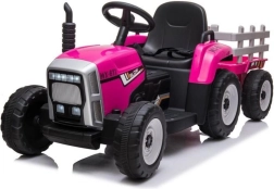 Tracteur électrique pour enfants Baby Mix Erick avec télécommande – rose
