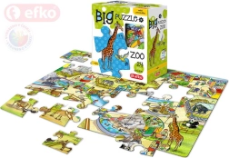 EFKO Baby Puzzle BIG au zoo – grandes pièces 24 pièces - 1 pièce