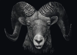 Puzzle Dominance du Bélier : Incarnation du feu 1000 pièces SCHMIDT