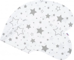 Housse pour coussin d’allaitement NEW BABY Étoiles grises