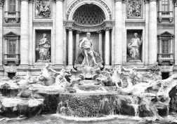 INTERDRUK Puzzle Tour du monde : Fontaine de Trevi, Italie 500 pièces