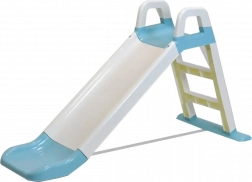 Doloni toboggan pour enfants 140 cm – Blanc - bleu clair