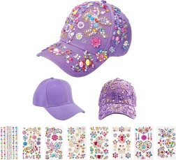Casquette à décorer avec des autocollants