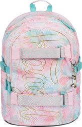 BAAGL Sac à dos scolaire Skate Sunset