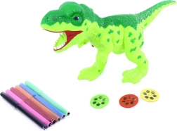 Projecteur de dinosaure interactif