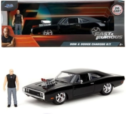 Modèle en métal Dodge Charger R/T 1970 1:24 avec figurine de Fast & Furious – Jada Toys
