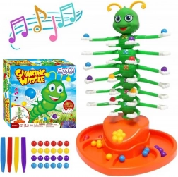 woopie chenille dansante – jeu d’adresse familial pour enfants