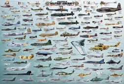 EUROGRAPHICS puzzle avions militaires 2000 pièces