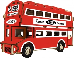 Puzzle 3D en bois Doubledecker