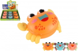 Crabe amusant à rétrofriction en trois couleurs