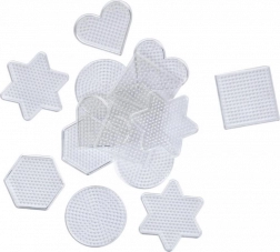 Playbox plaques pour perles à repasser – set de formes 15 pcs