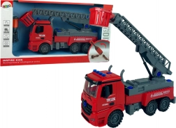 Camion de pompiers à assembler – rouge DIY avec tournevis