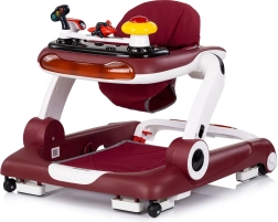 Chipolino trotteur interactif Little Explorer 4-en-1, rouge