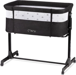 Lit bébé MoMi REVO gris foncé