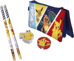 Set scolaire Pokémon avec trousse