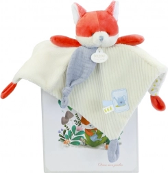 Coffret cadeau doudou renard Romarin 27 cm