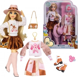 Disney ILY 4Ever poupée mannequin motif Bambi avec set d’accessoires 30 cm