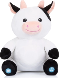 Vache en peluche avec lumières et musique CHIPOLINO